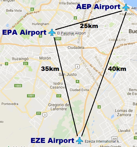Featured image for Transportation from Buenos Aires, Argentina, to EZE Airport